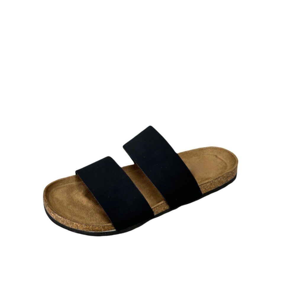 Womens Cork Footbed Indoor Outdoor Sandals - Image 5