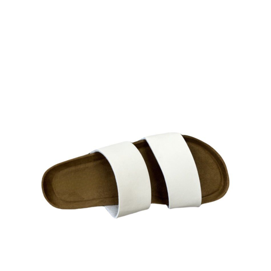 Womens Cork Footbed Indoor Outdoor Sandals - Image 2