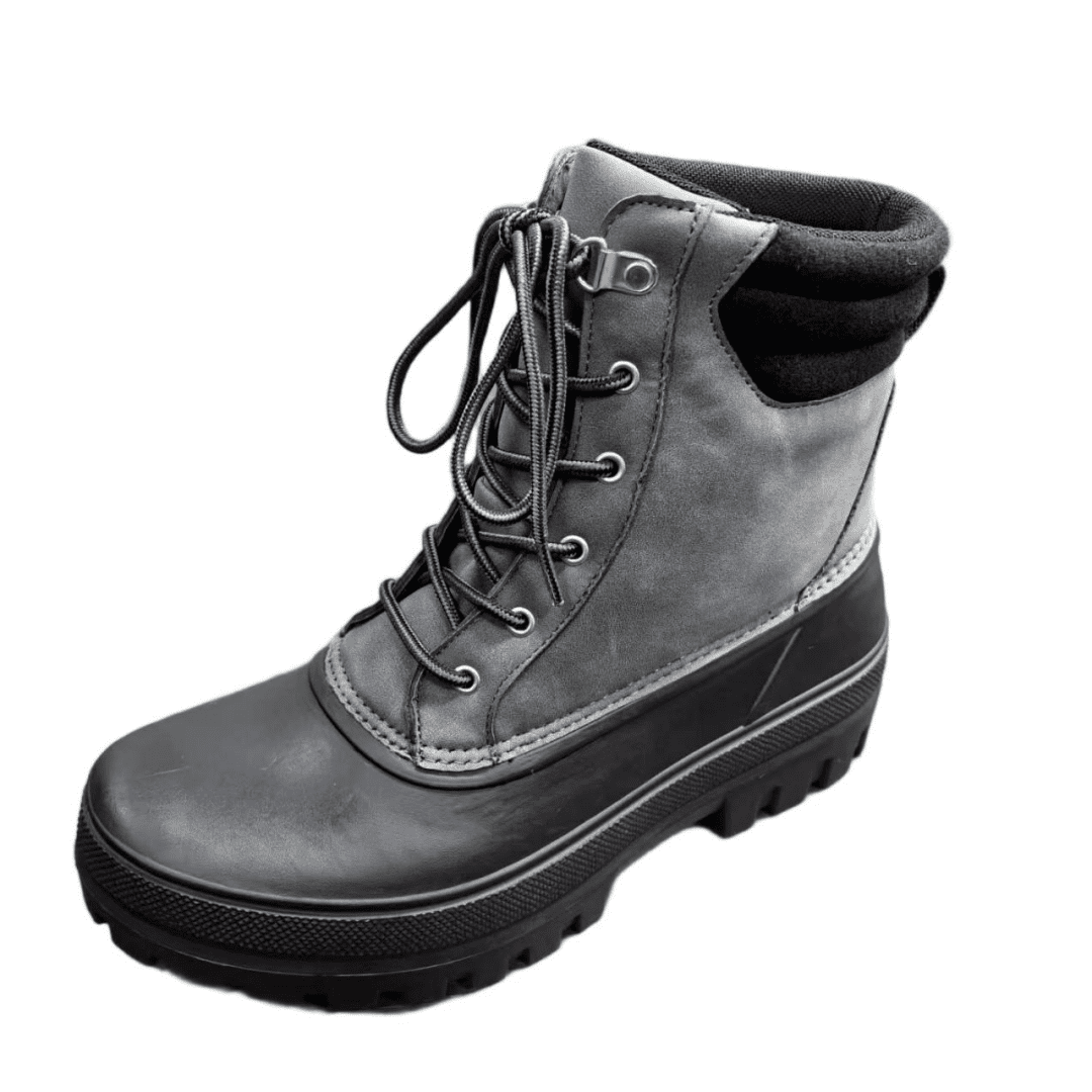 grey duck boots